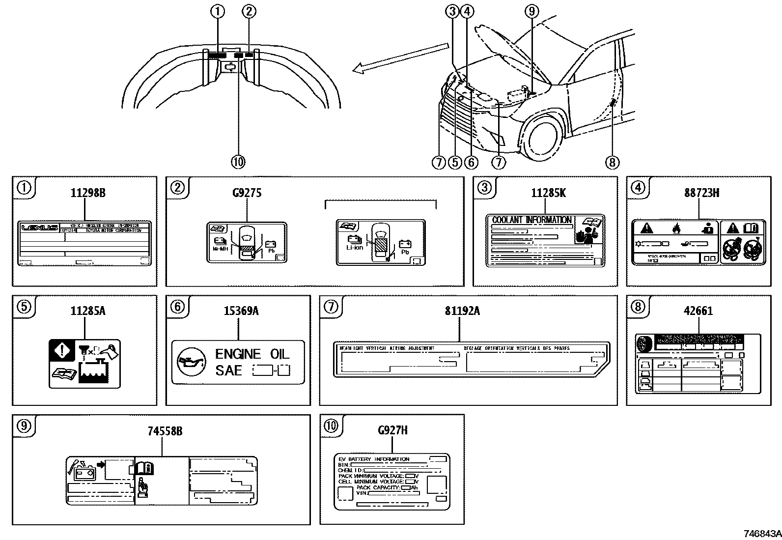 Parts diagram