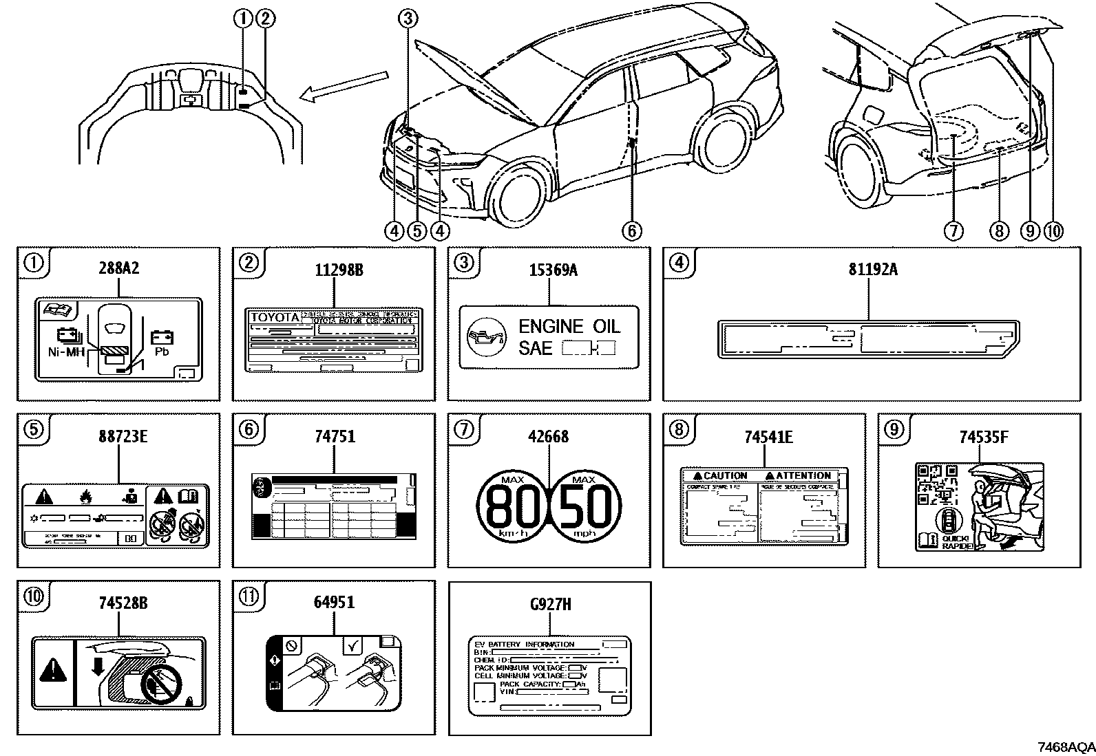 Parts diagram