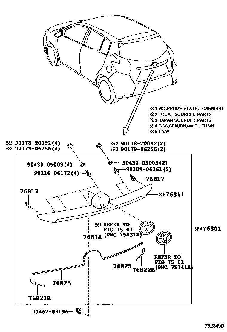 Parts diagram