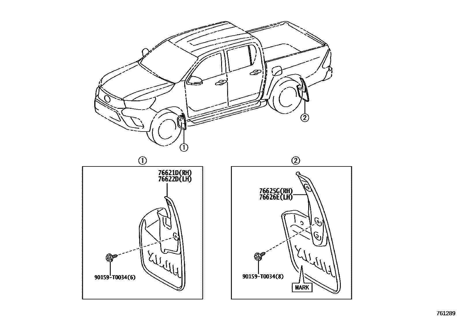 Parts diagram