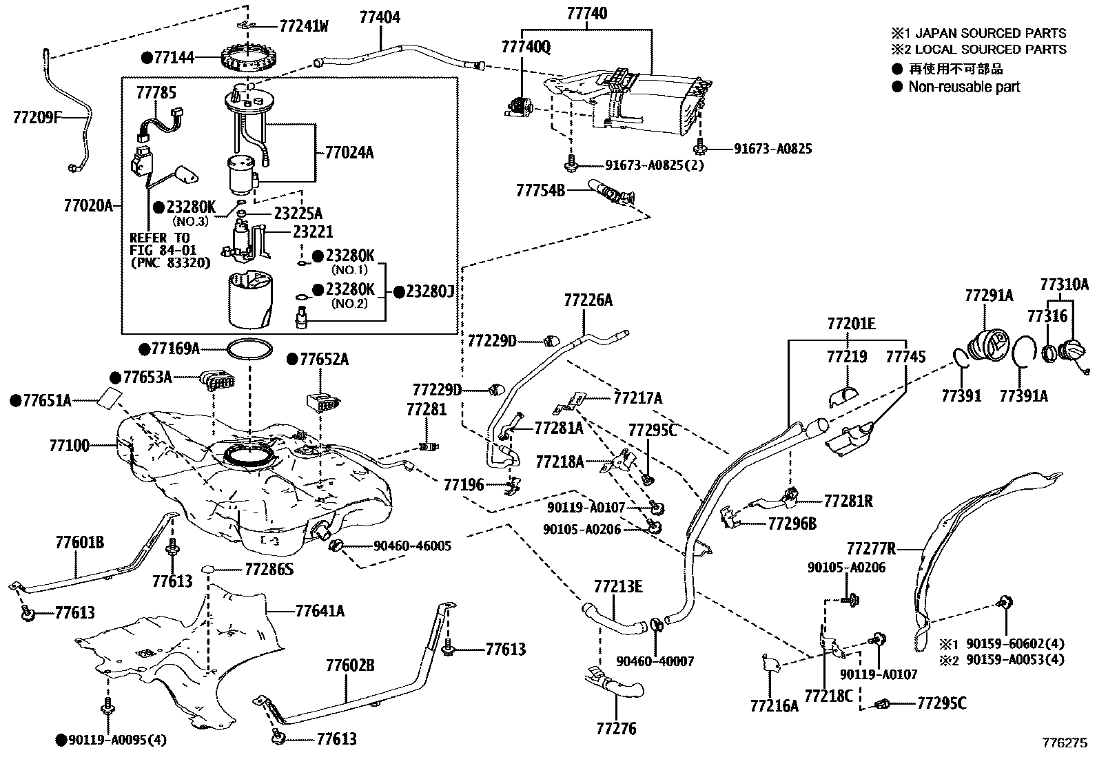 Parts diagram