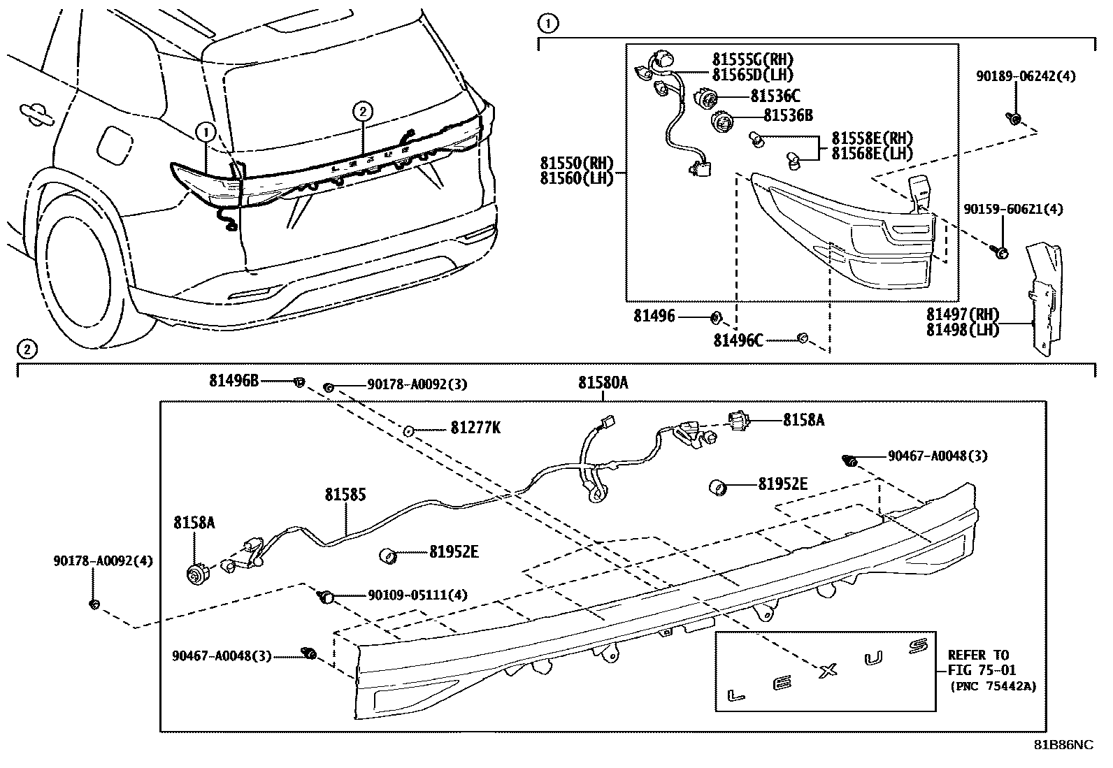 Parts diagram