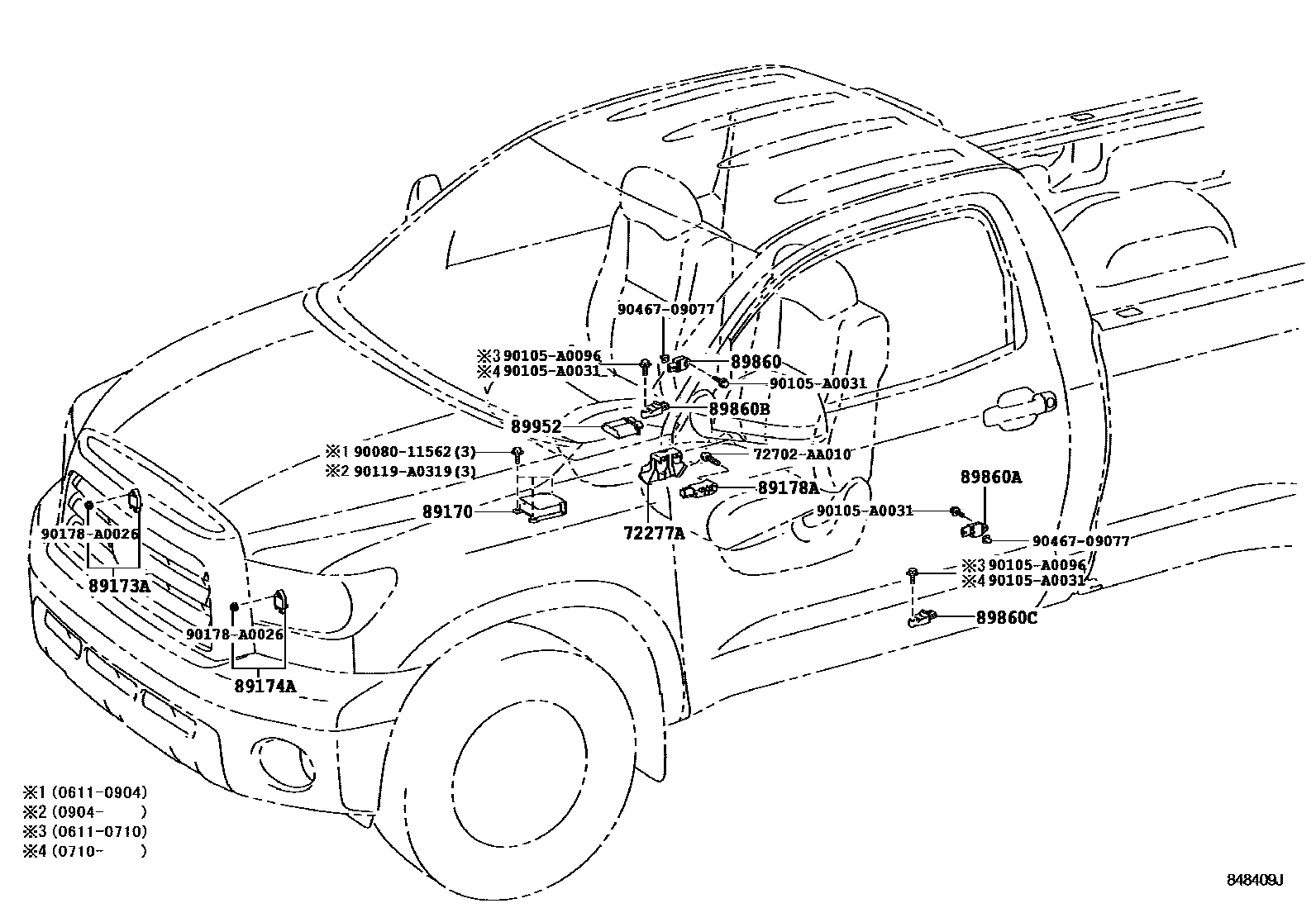 Parts diagram