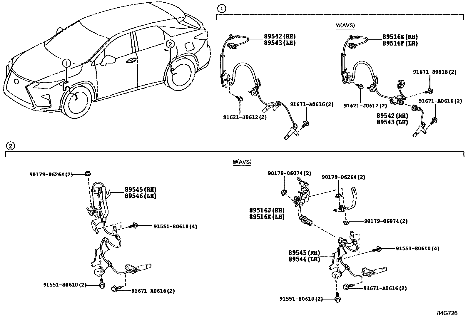 Parts diagram