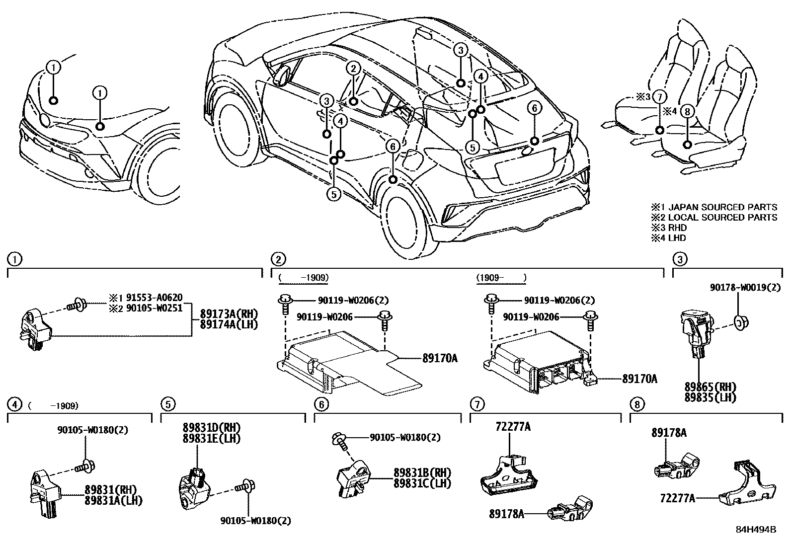 Parts diagram