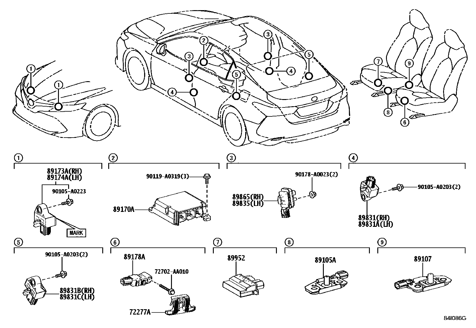 Parts diagram