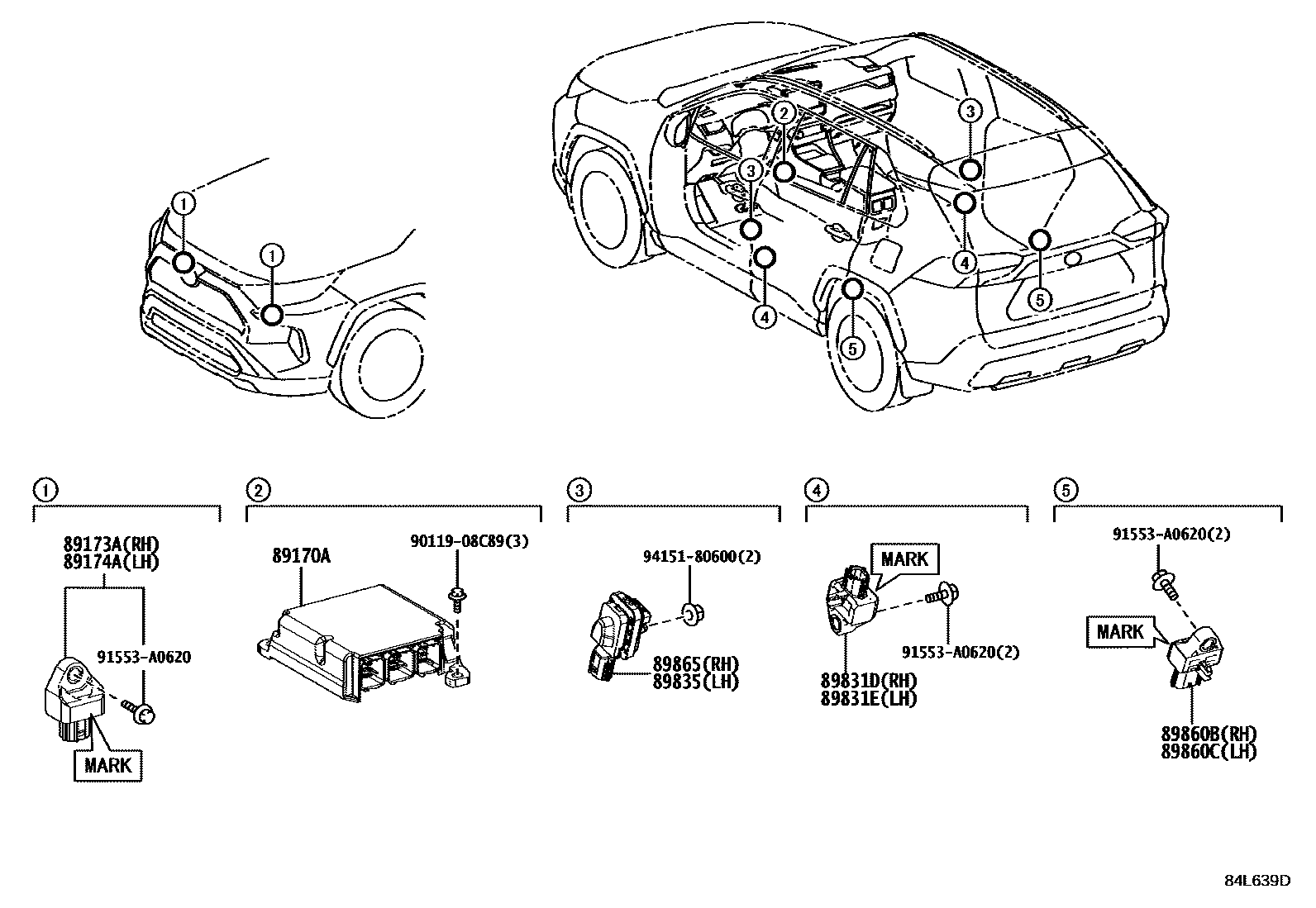 Parts diagram