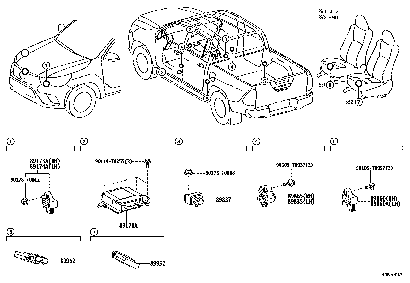 Parts diagram