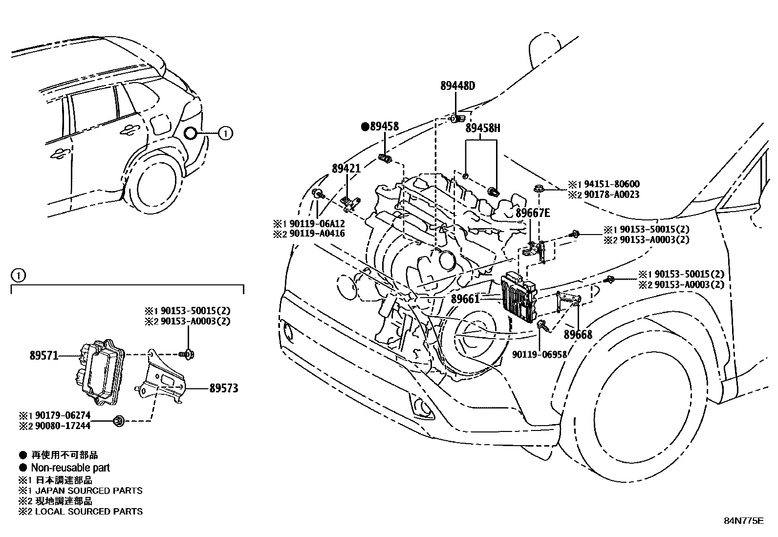 Parts diagram