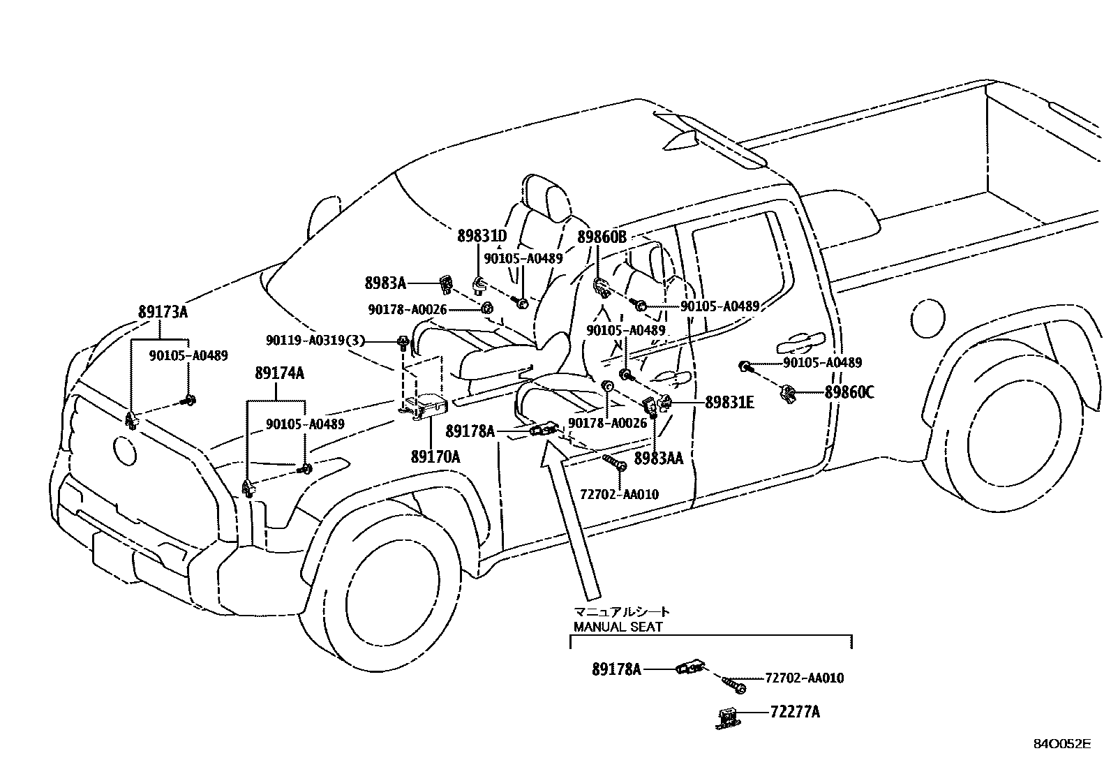 Parts diagram