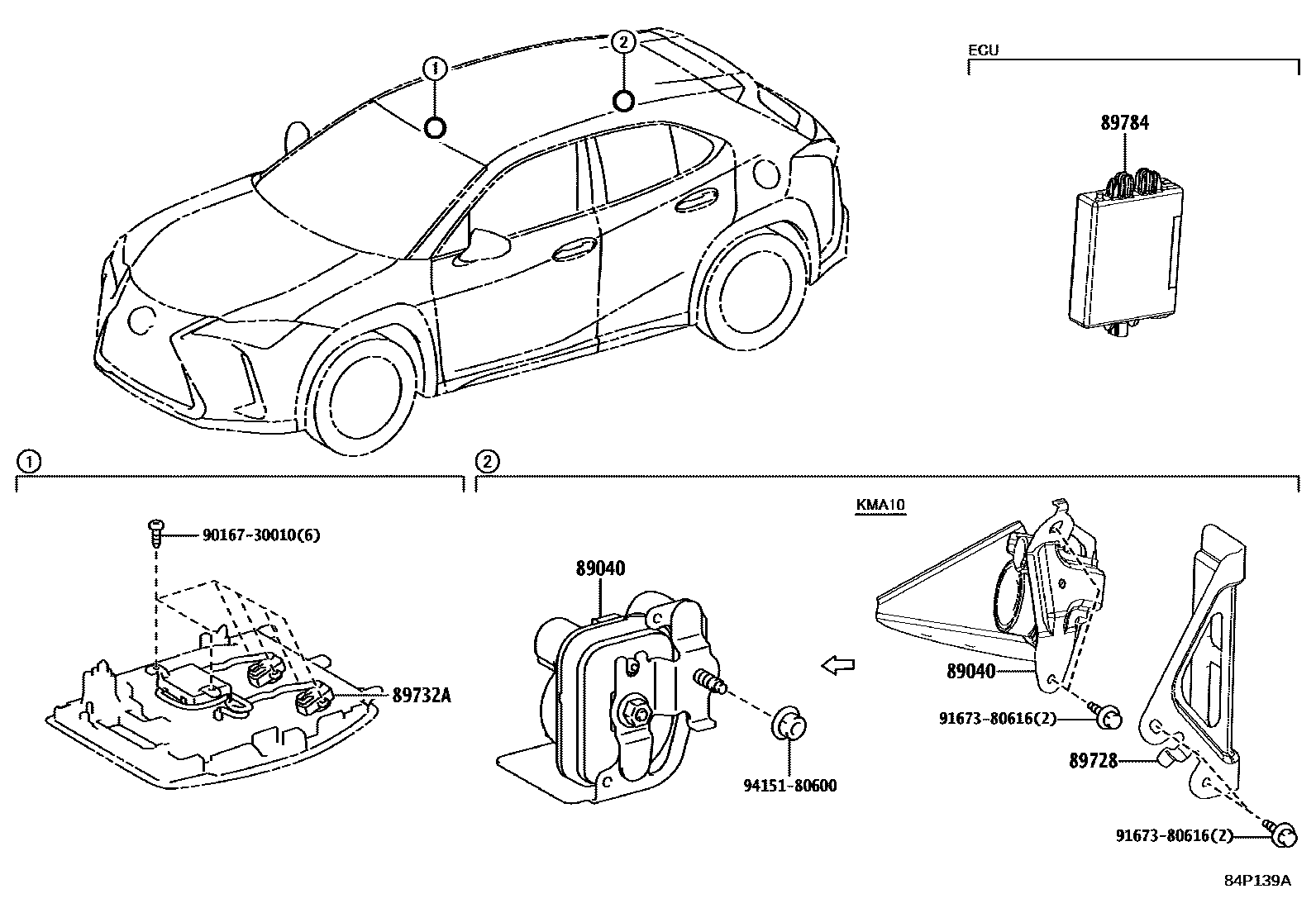 Parts diagram