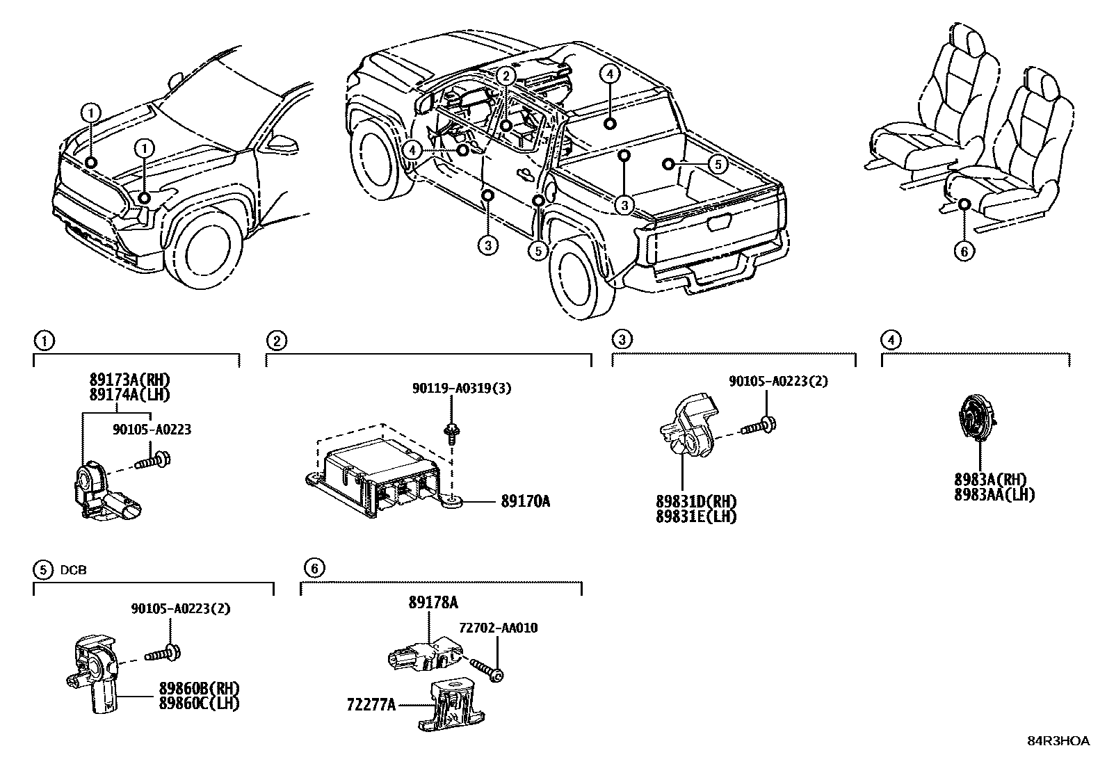 Parts diagram
