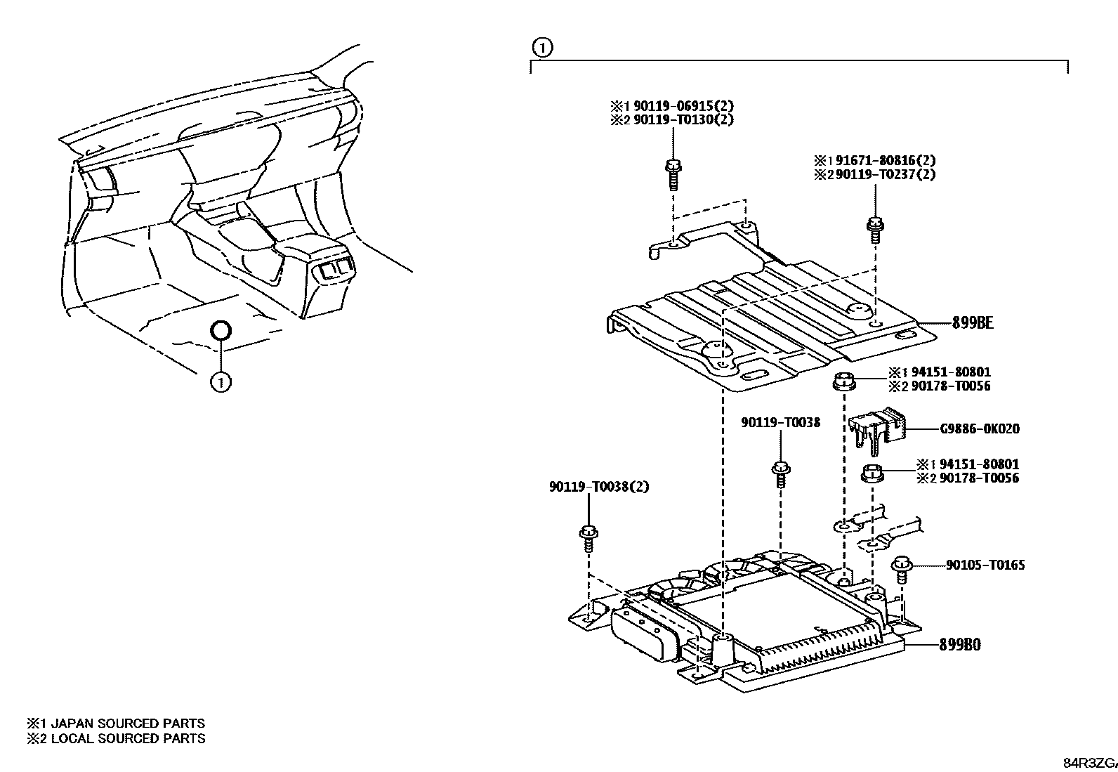 Parts diagram