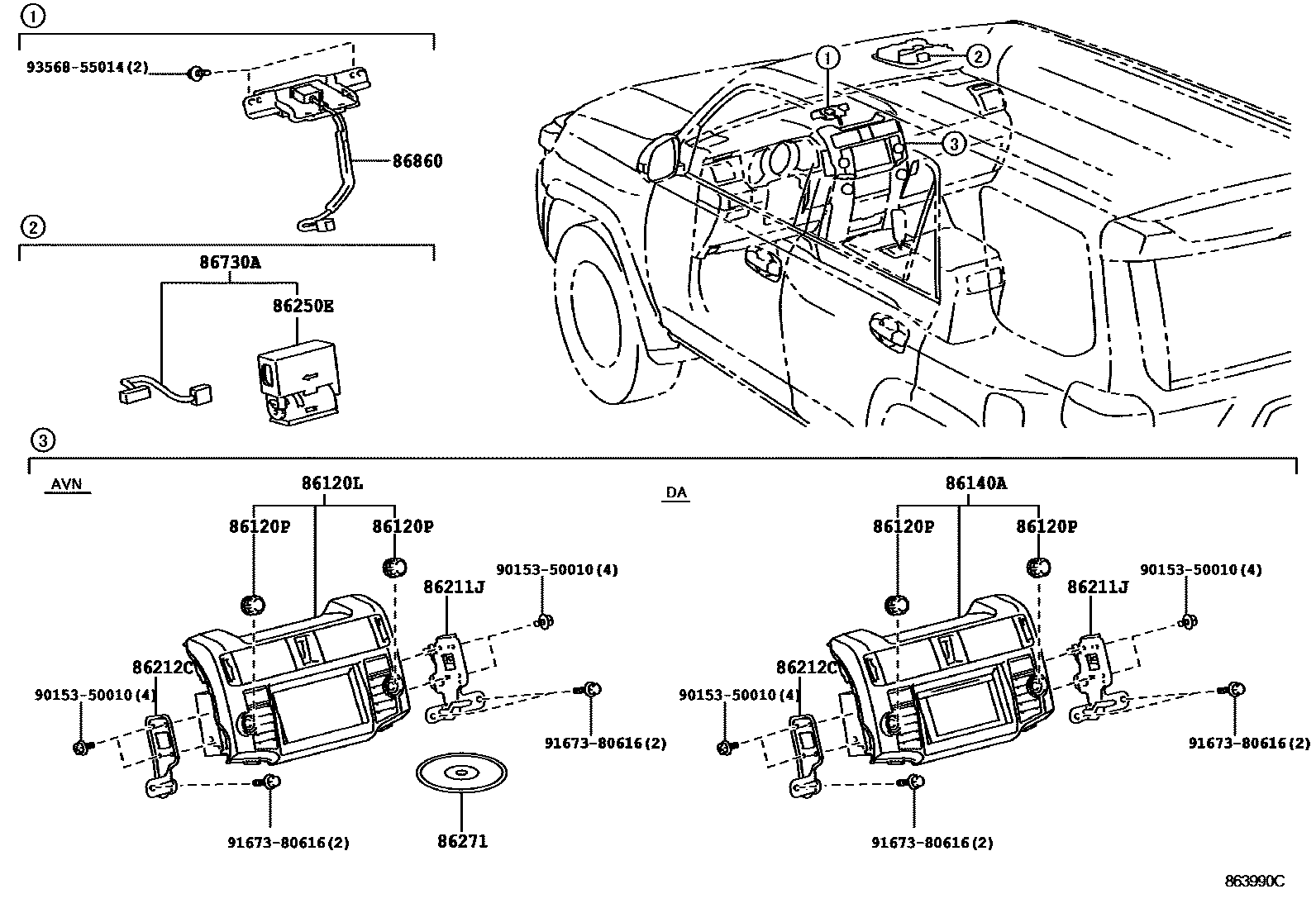 Parts diagram