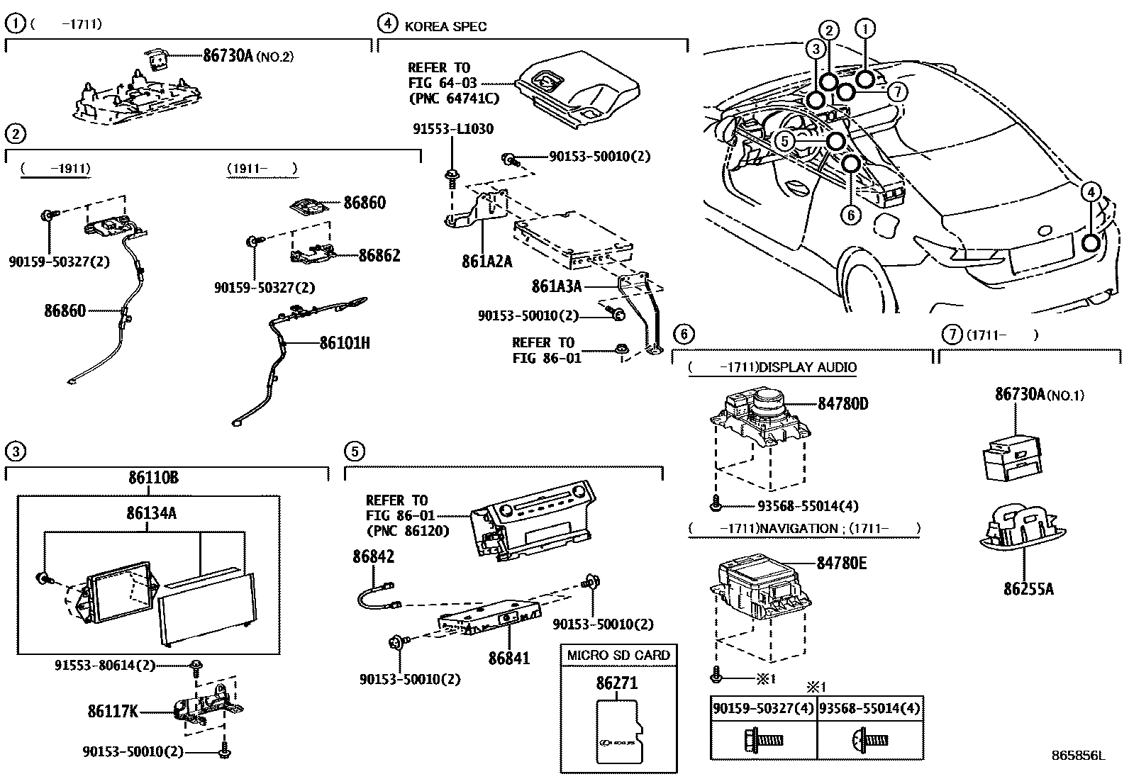 Parts diagram