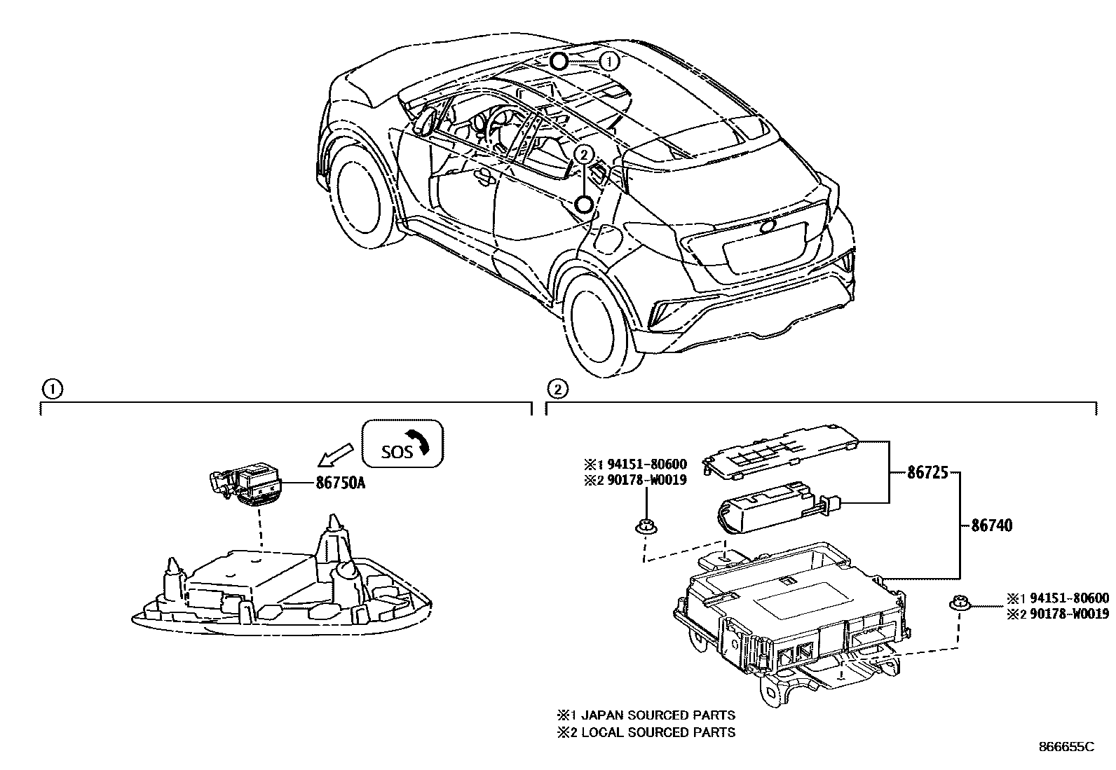Parts diagram