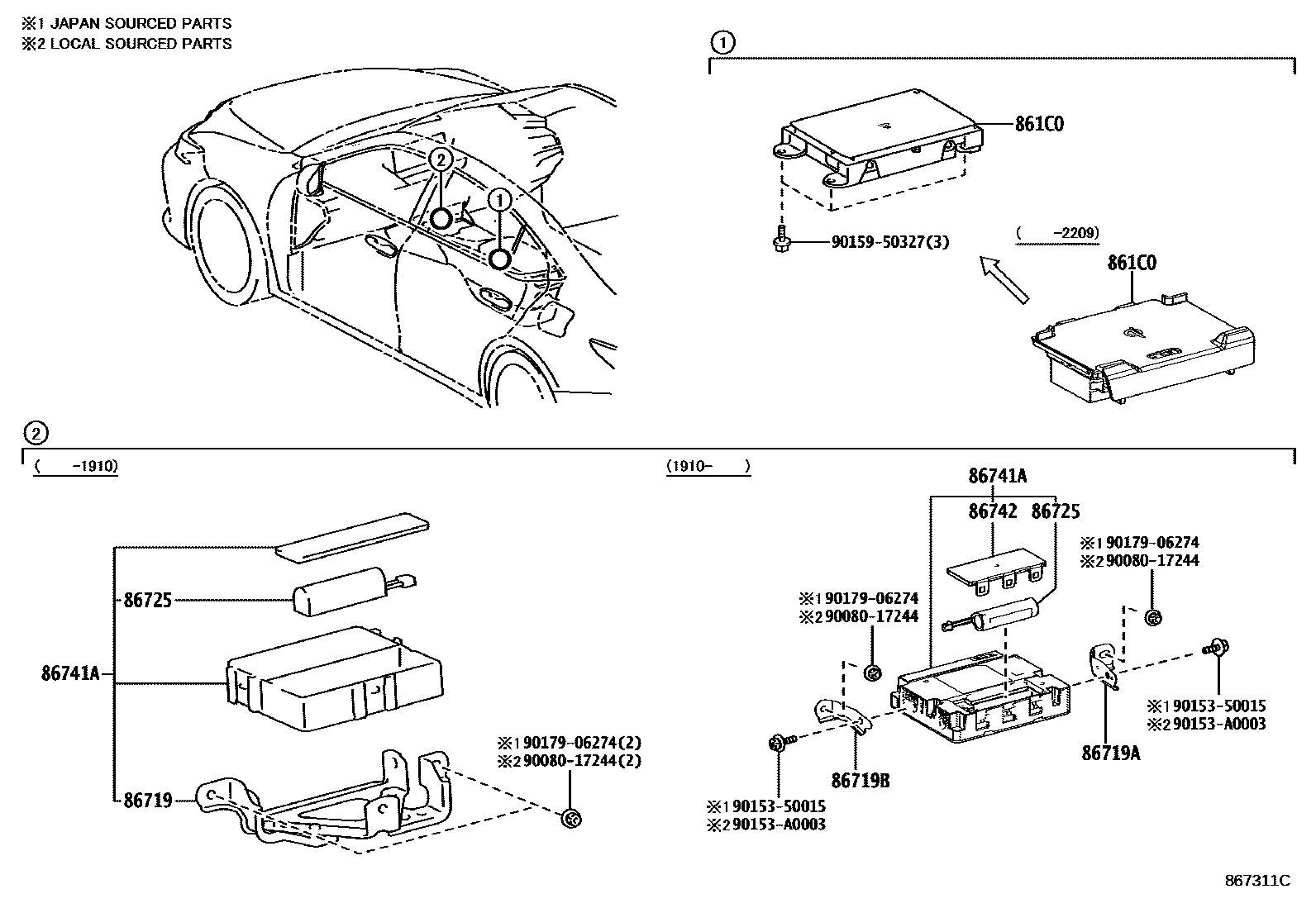 Parts diagram