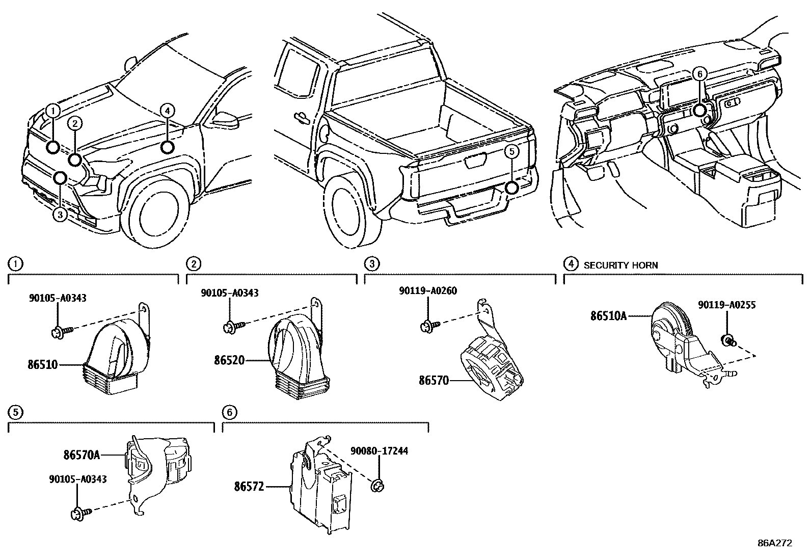 Parts diagram