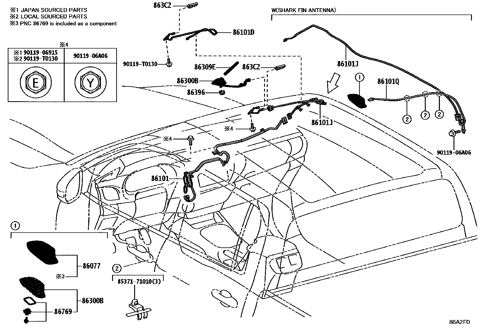 Parts diagram