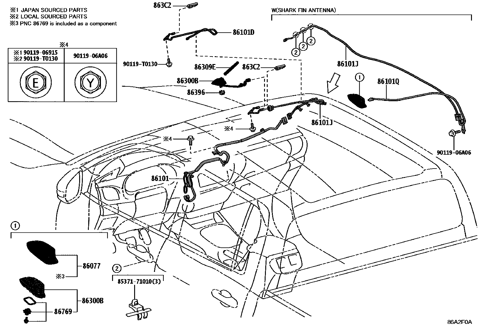 Parts diagram