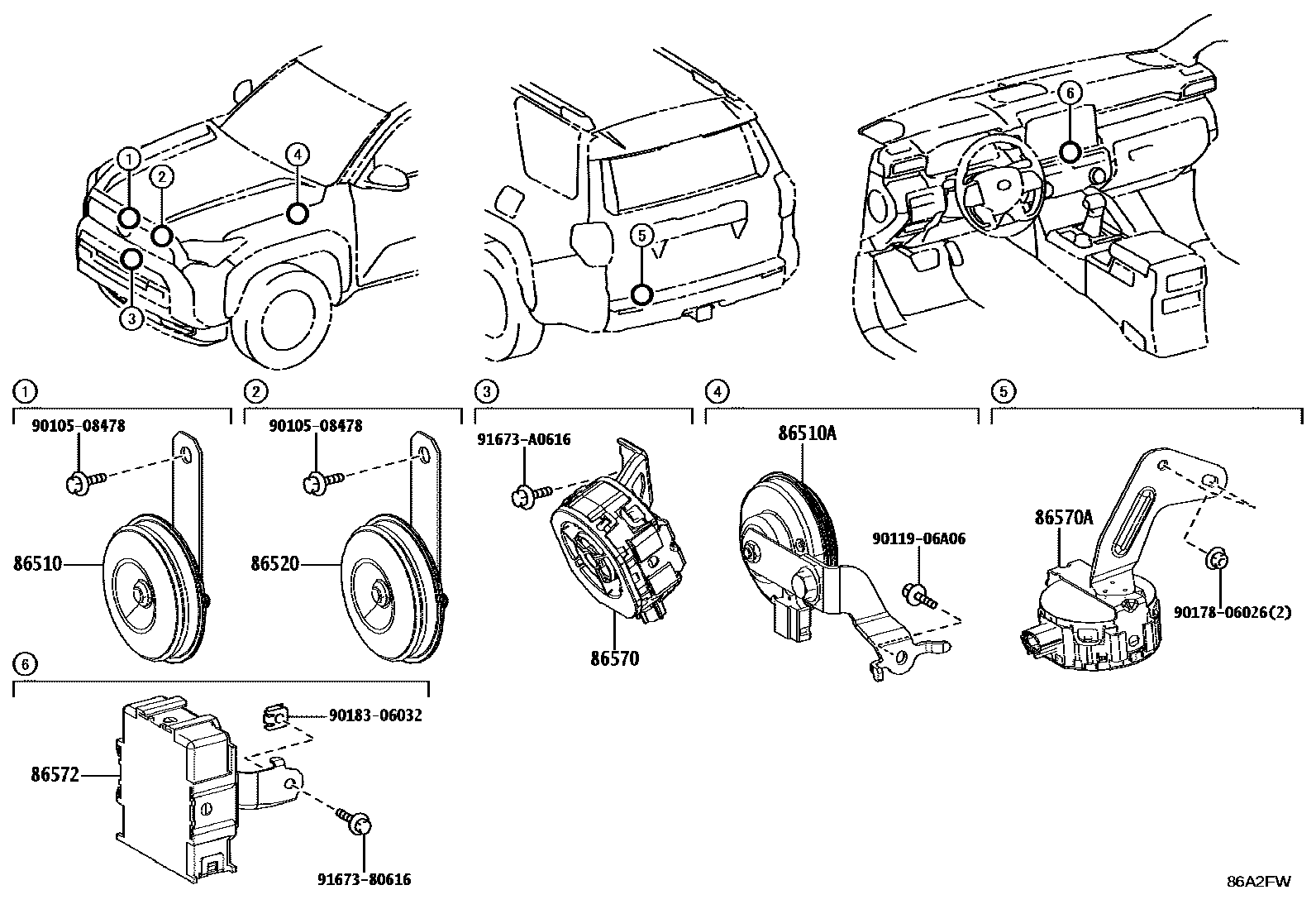 Parts diagram