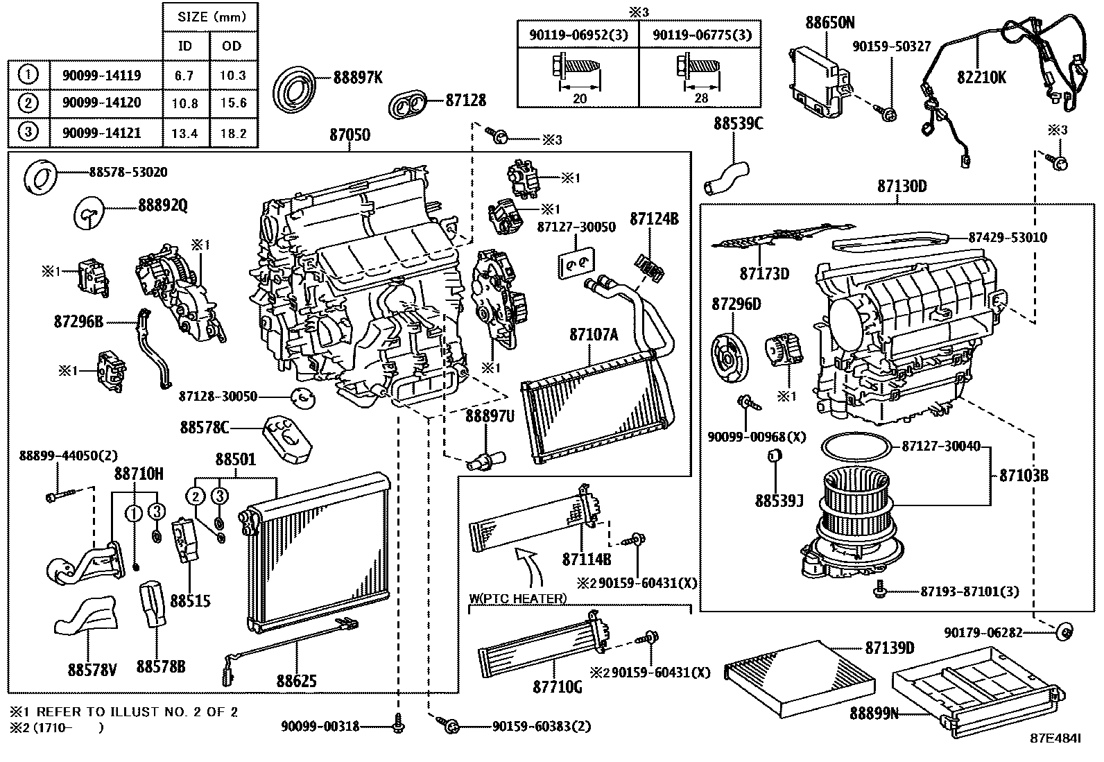 Parts diagram