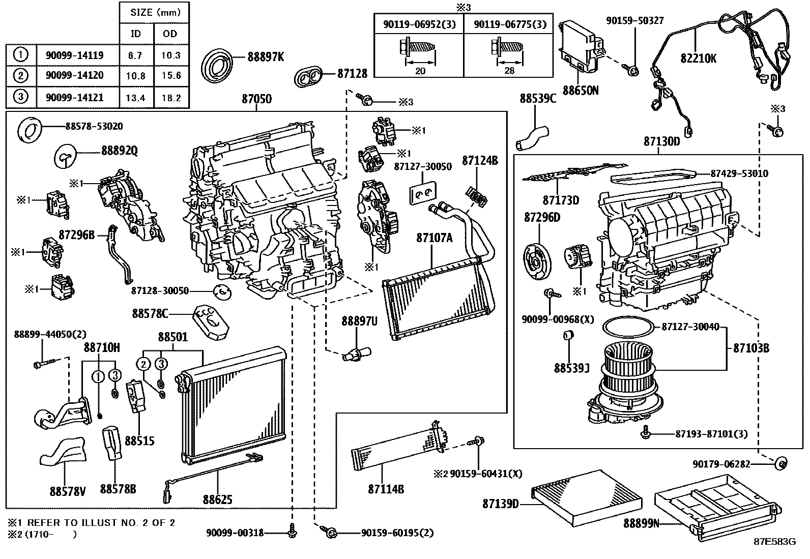 Parts diagram