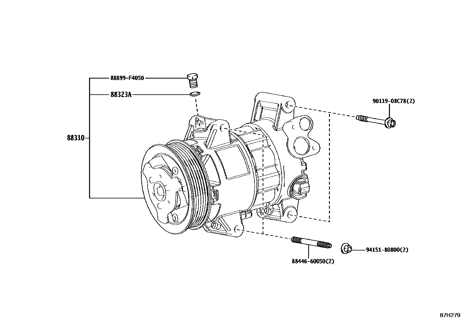 Parts diagram