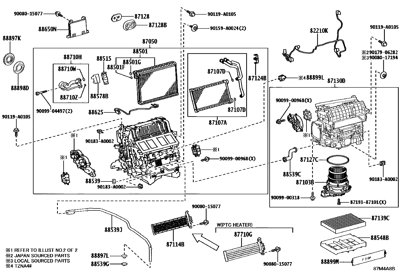 Parts diagram