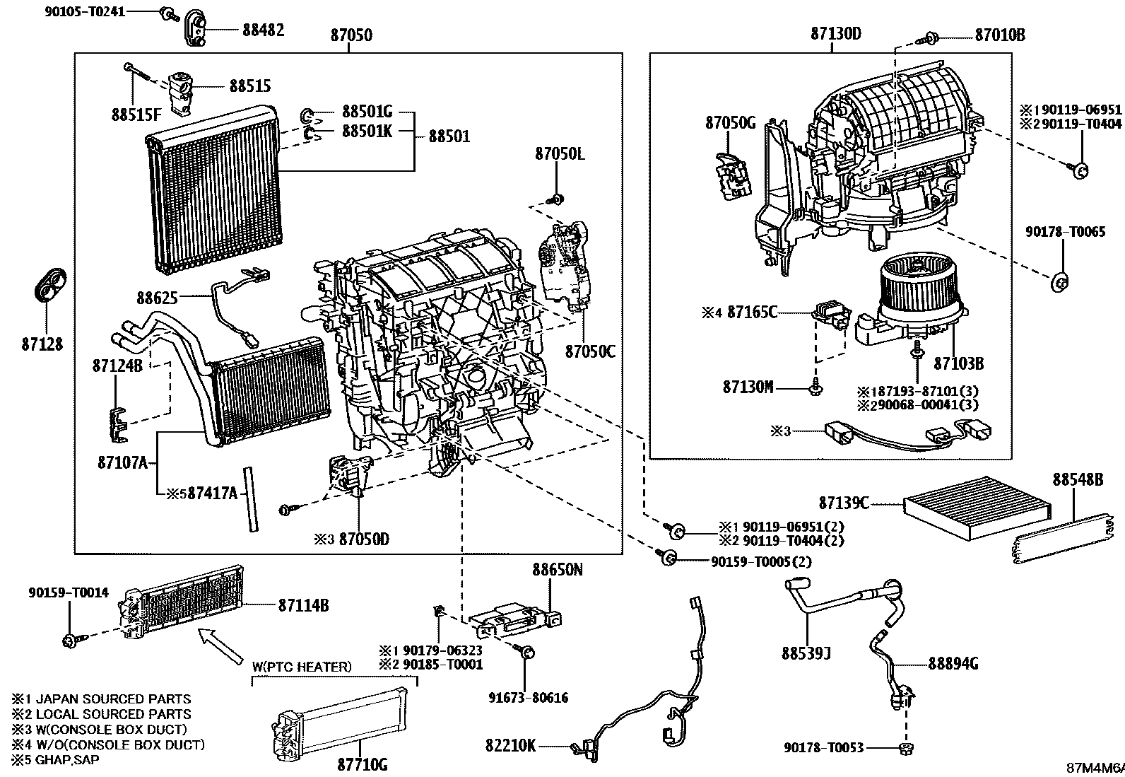 Parts diagram