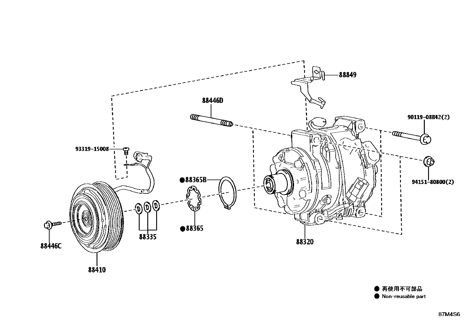 Parts diagram