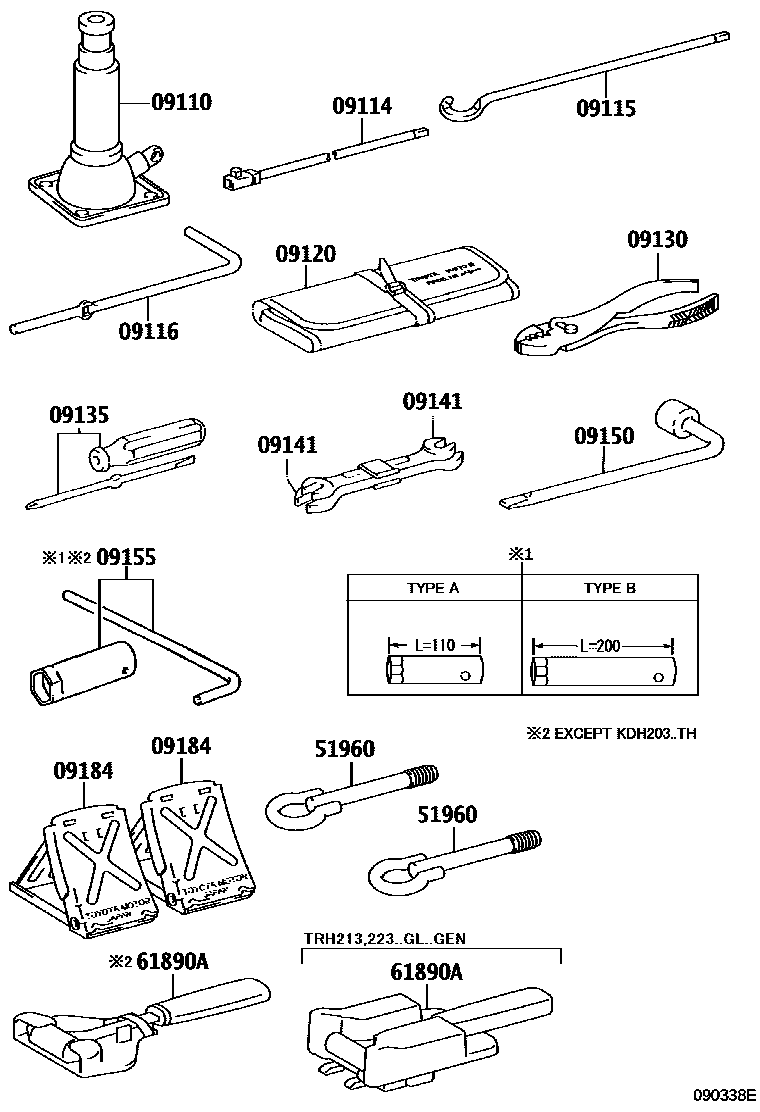 Parts diagram