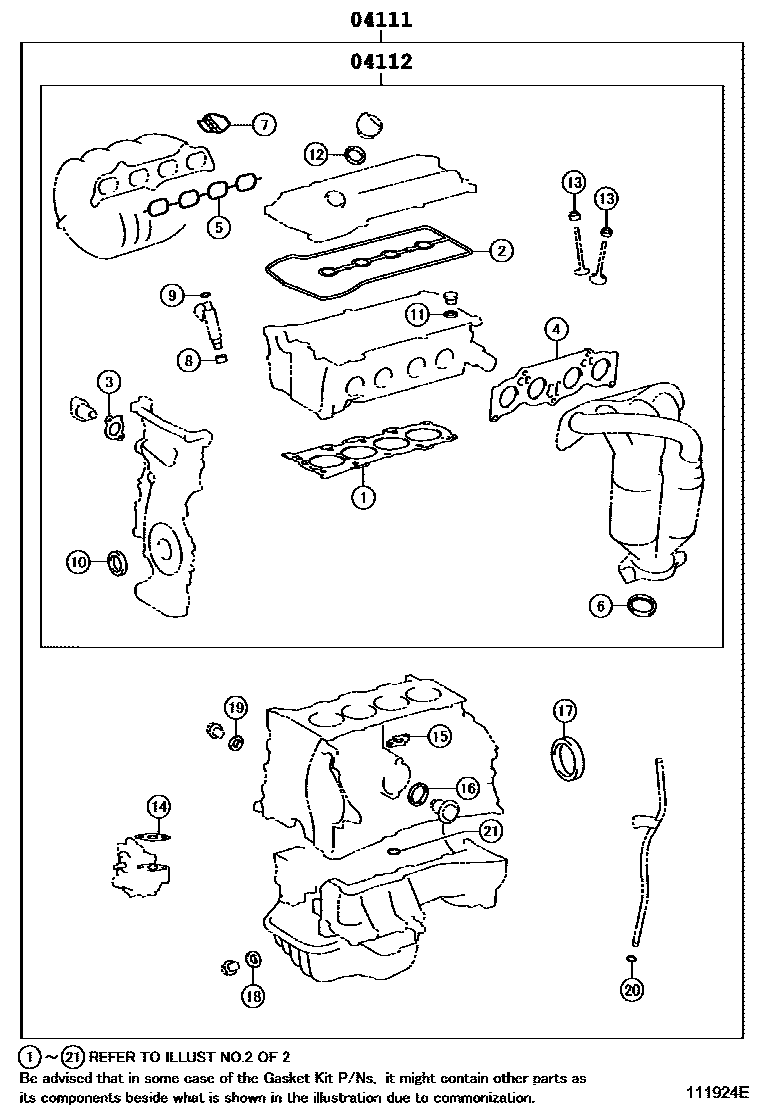 Parts diagram
