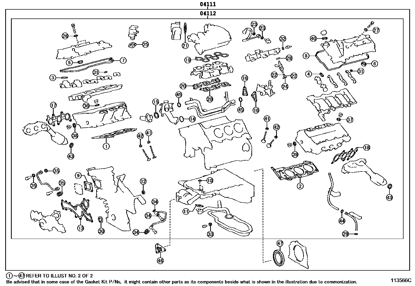 Parts diagram