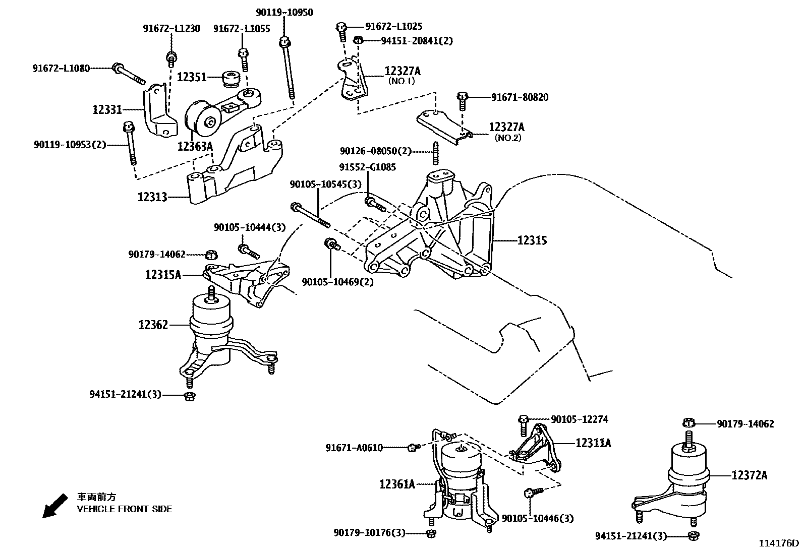 Parts diagram