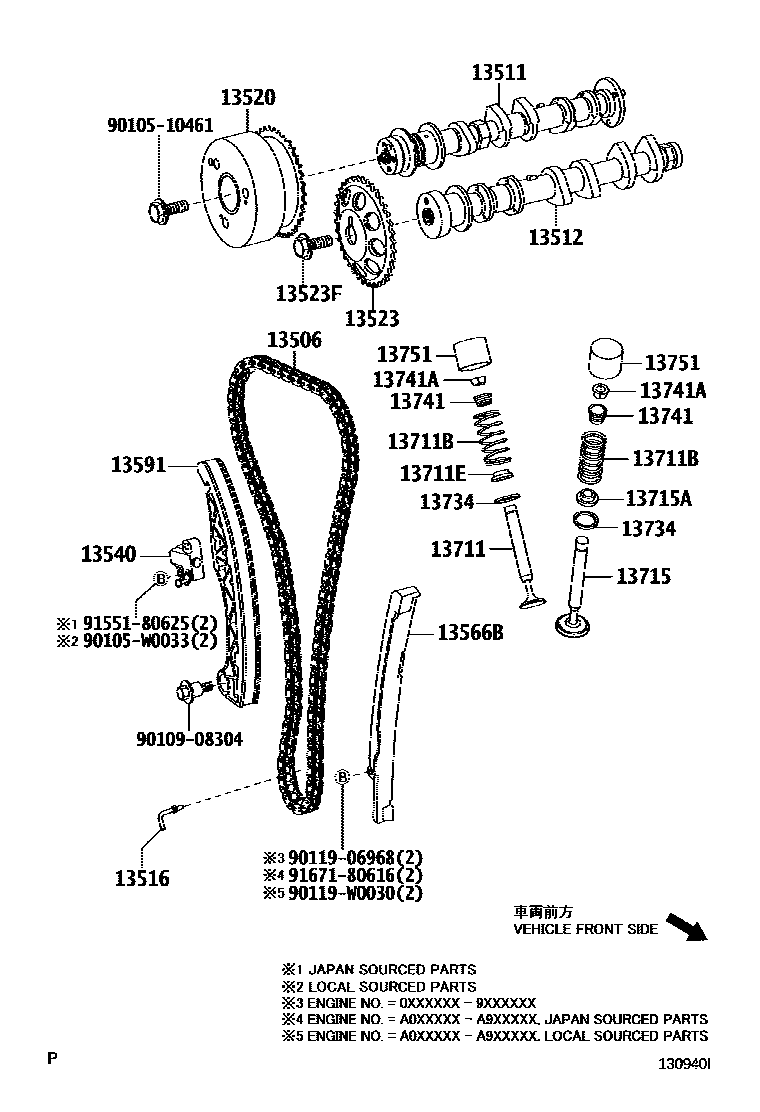 Parts diagram