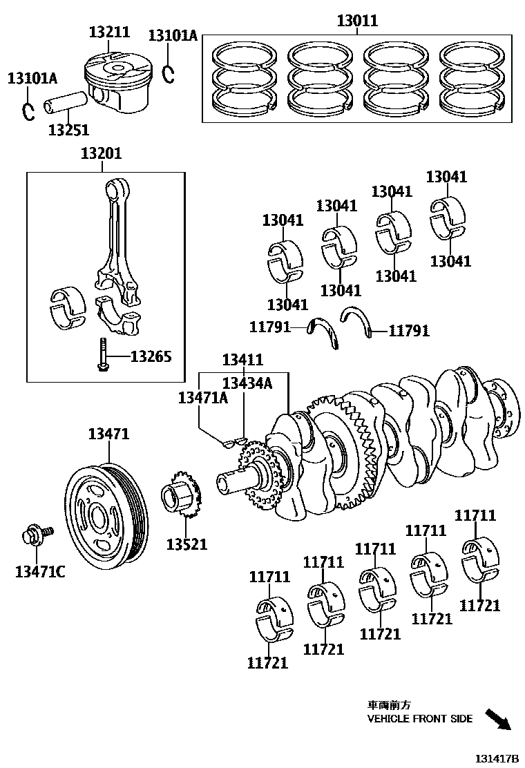 Parts diagram