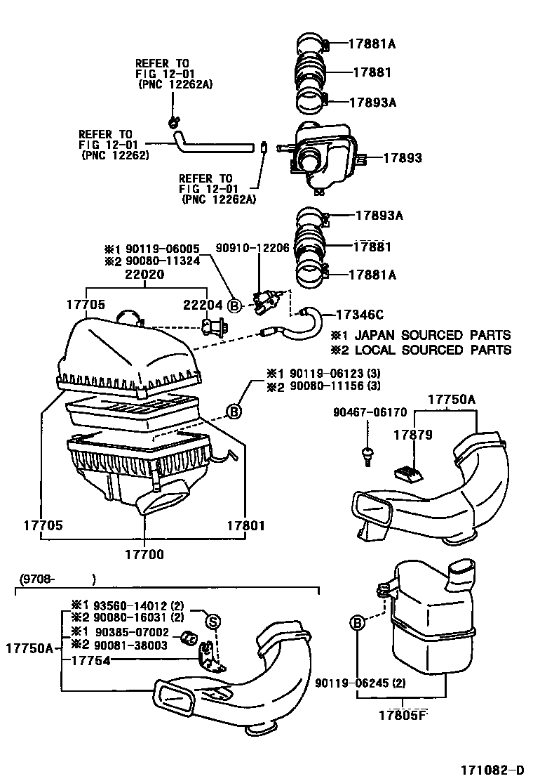 Parts diagram
