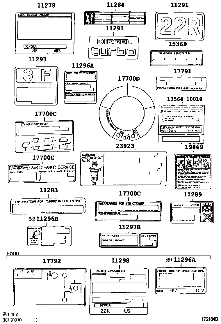 Parts diagram