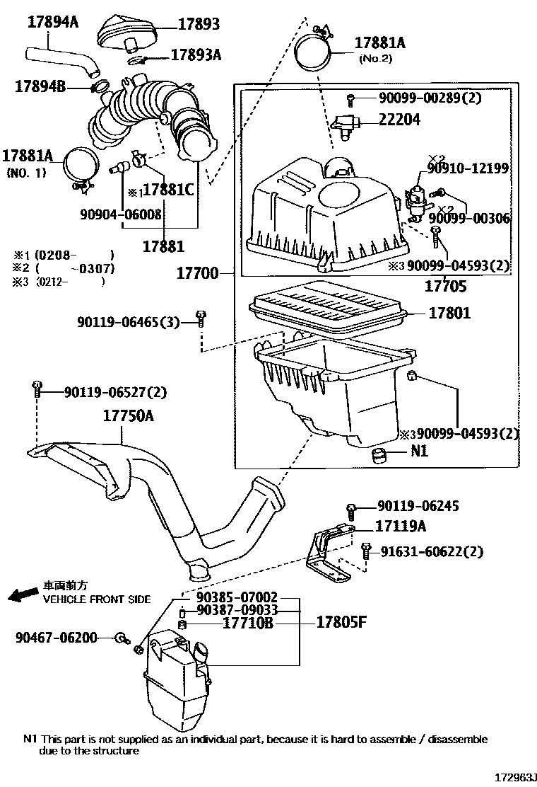 Parts diagram