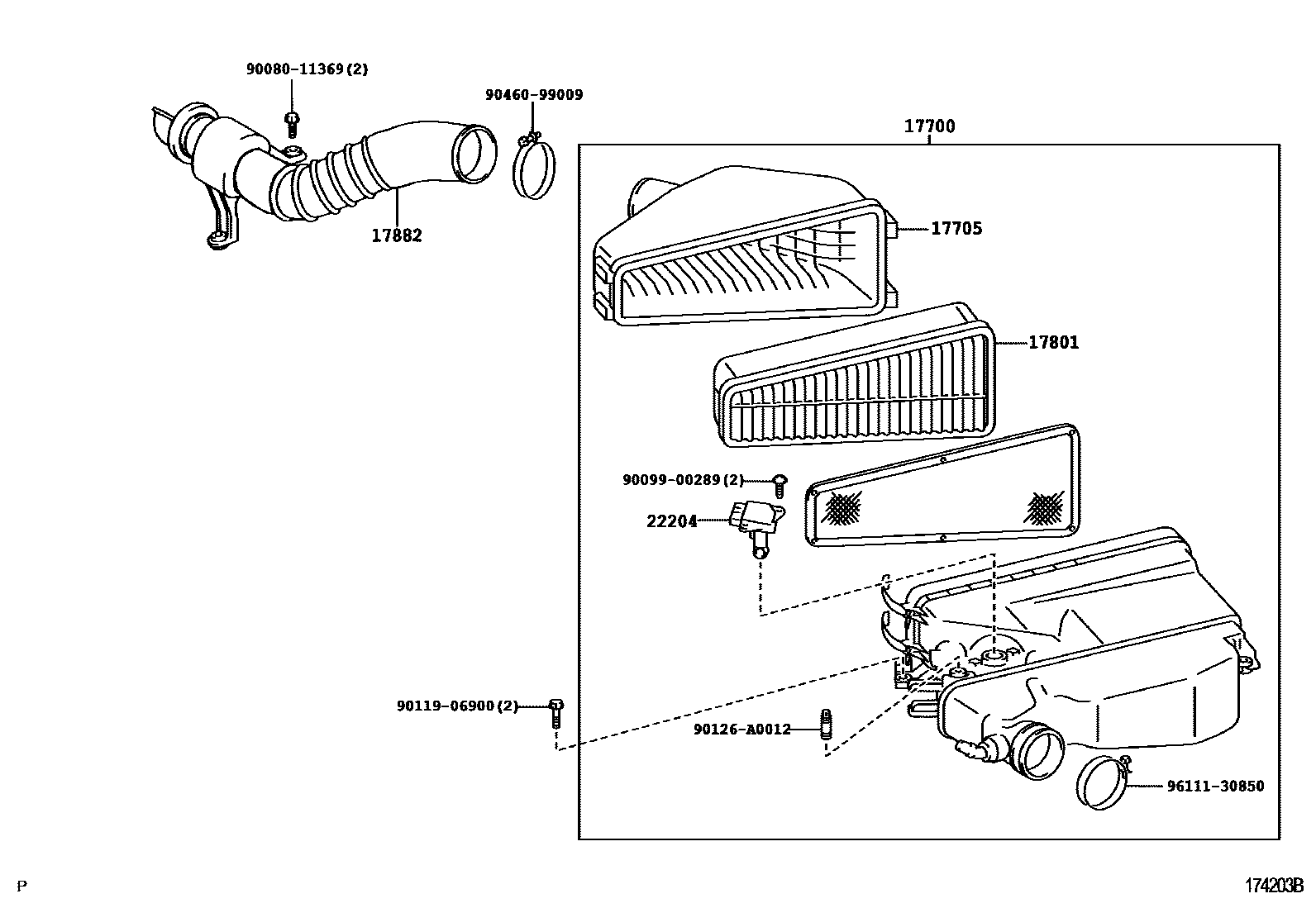Parts diagram