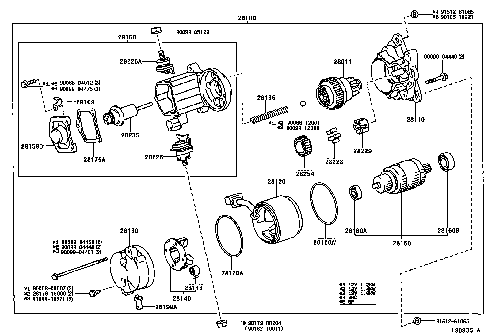 Parts diagram