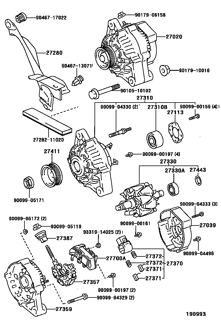 Parts diagram