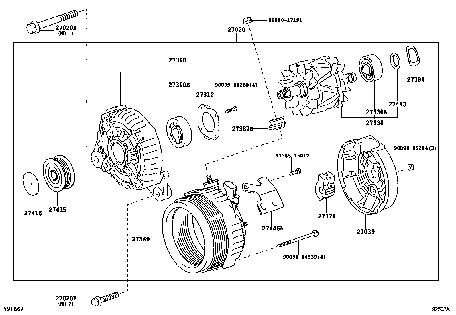 Parts diagram