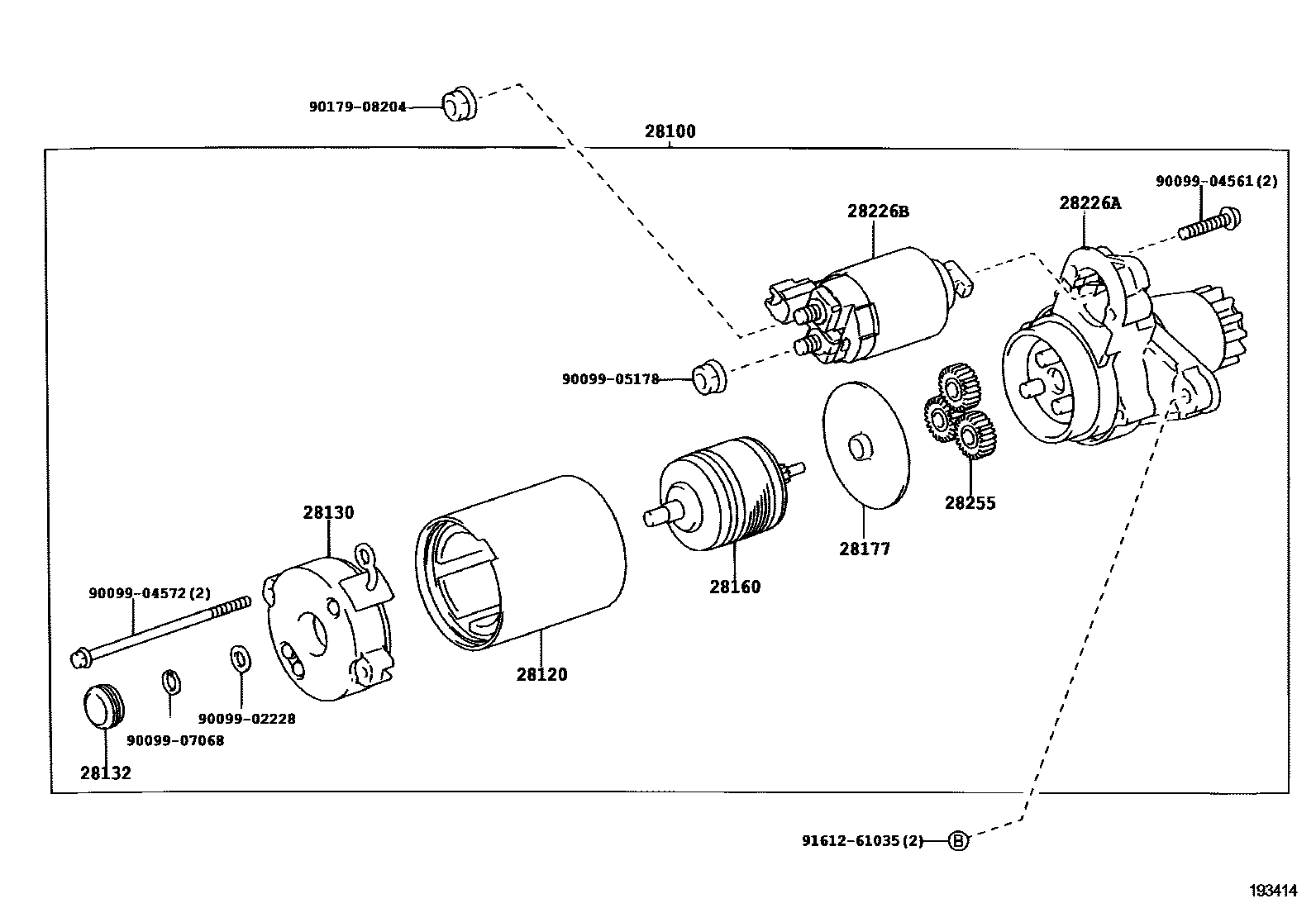 Parts diagram