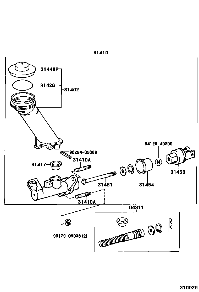 Parts diagram