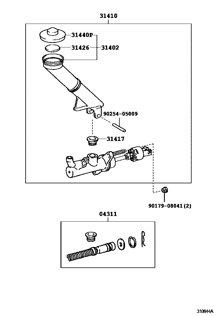 Parts diagram