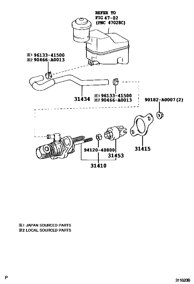 Parts diagram