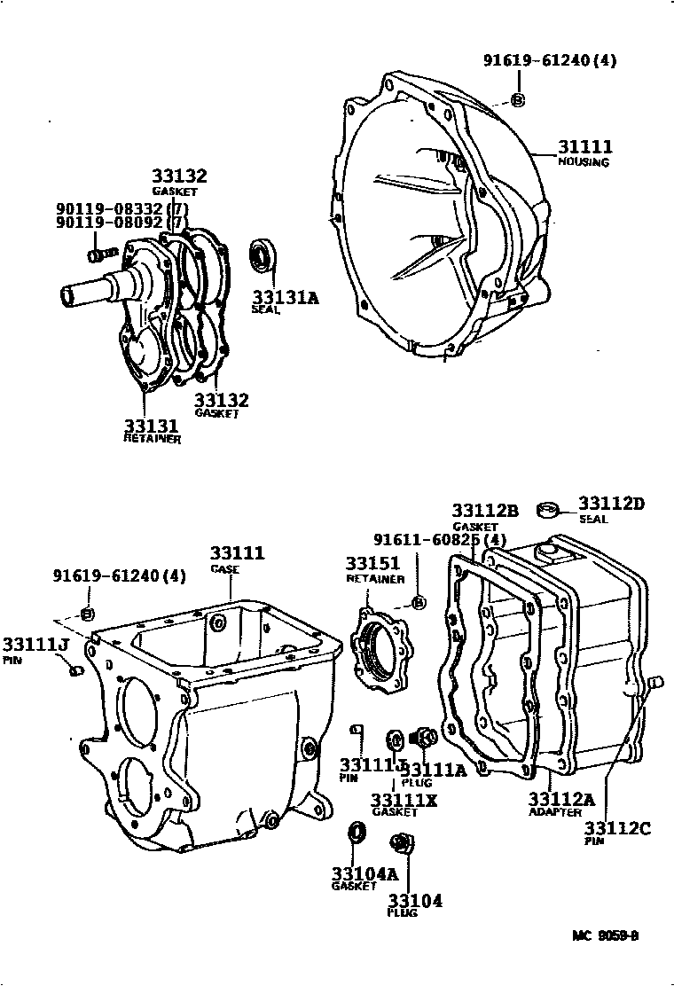 Parts diagram