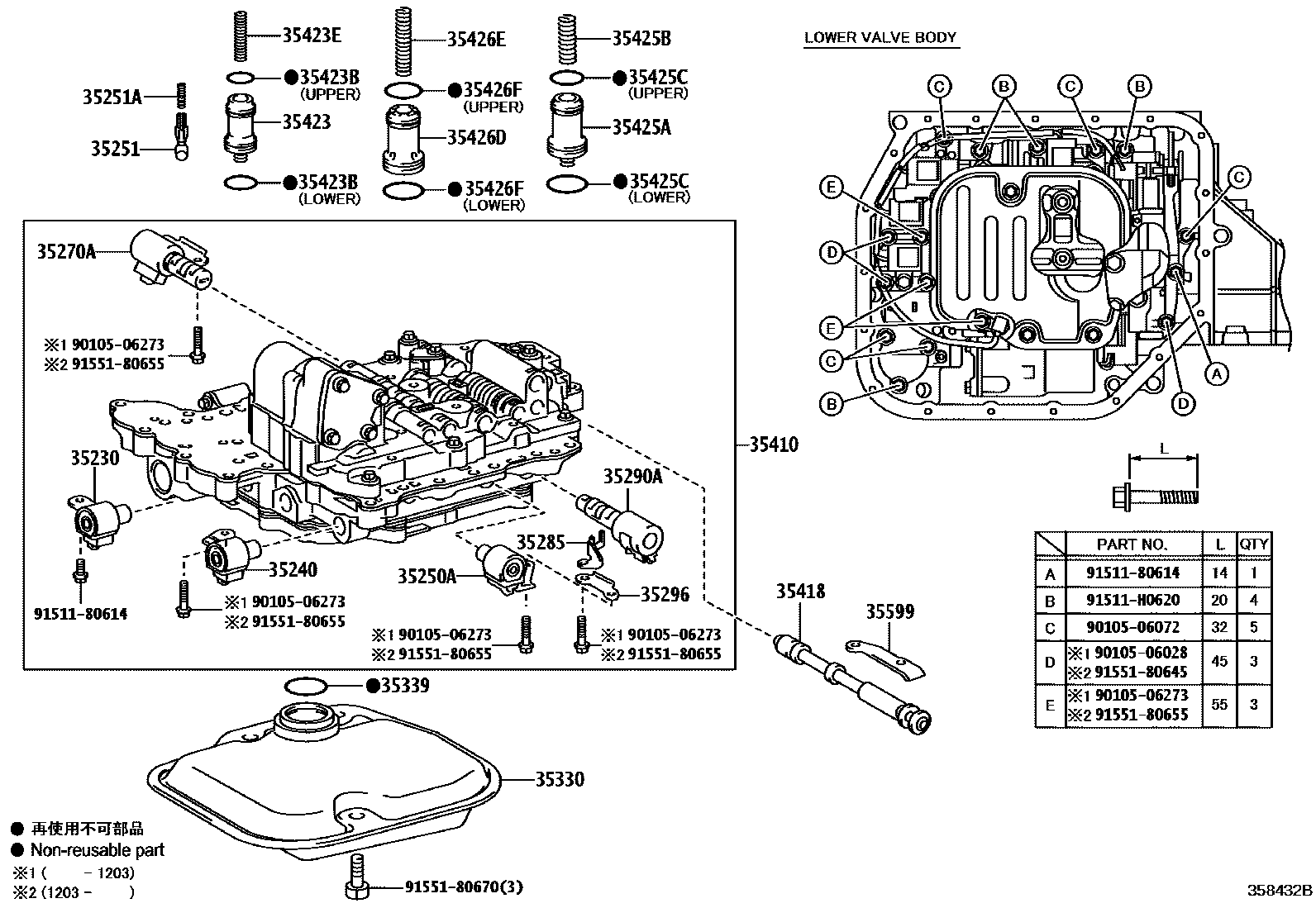 Parts diagram
